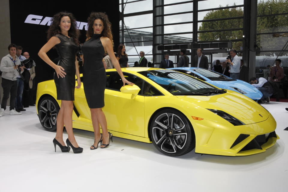 Click here for a full gallery of Lamborghini's racy new Gallardo LP560, unveiled at the 2012 Paris Auto Show. 