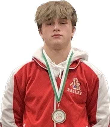 Bermudian Springs' Hayden Yacoviello-Andrus won the 127-pound title at the District 3 Class 2A Section I championships.