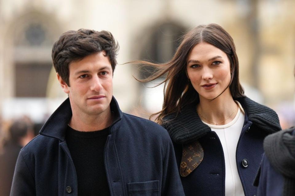 Josh Kushner and Karlie Kloss in Paris