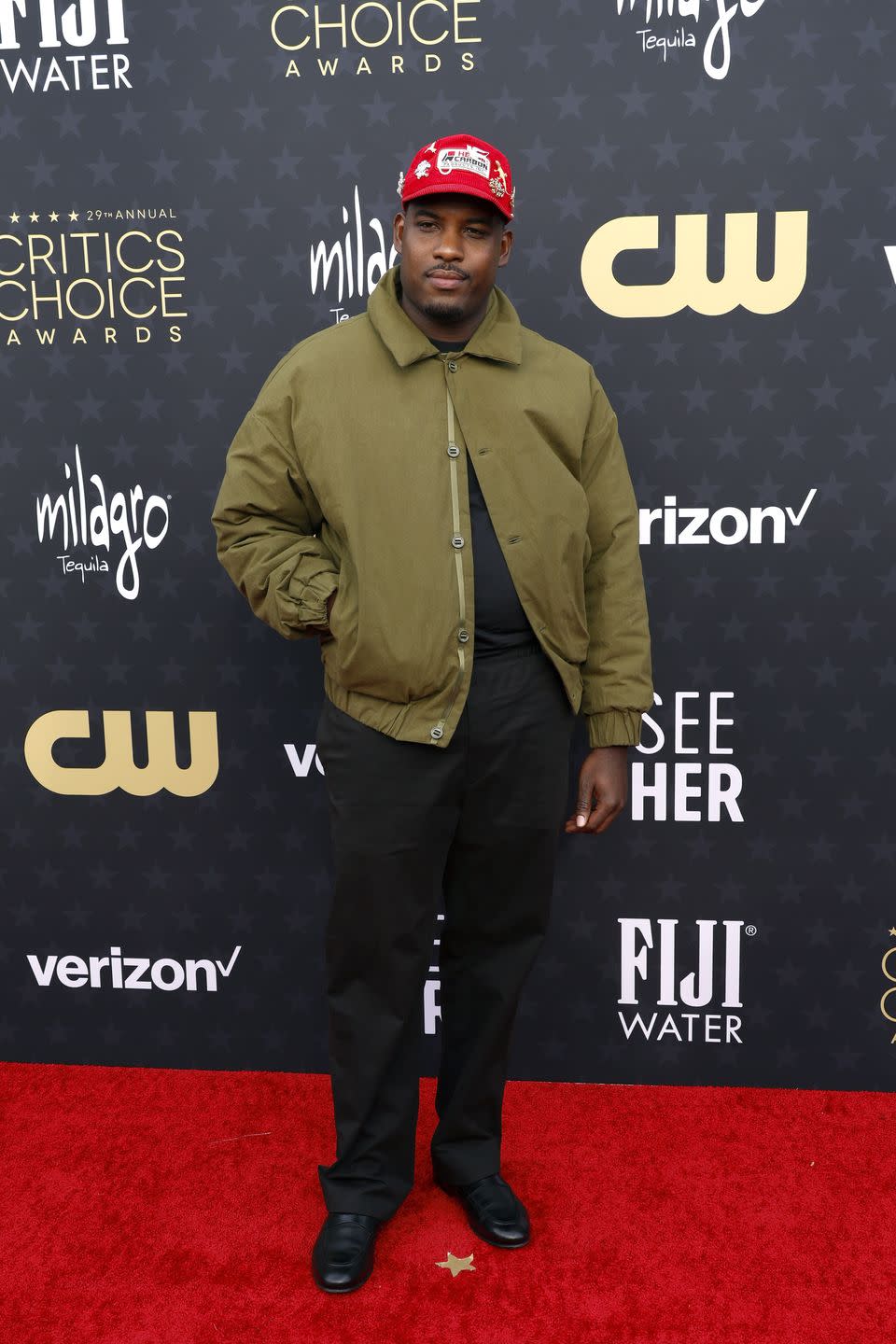 santa monica, california january 14 lionel boyce attends the 29th annual critics choice awards at barker hangar on january 14, 2024 in santa monica, california photo by frazer harrisongetty images
