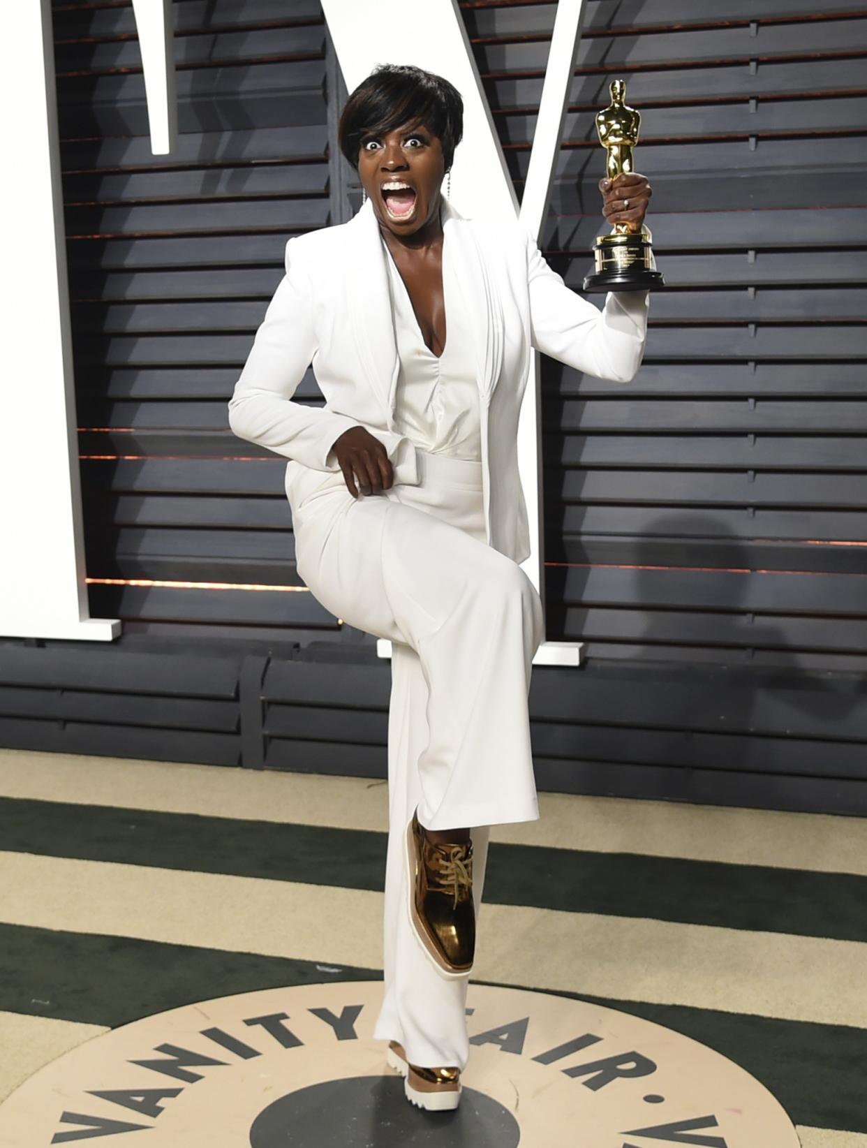 Viola Davis won the Best Supporting Actress Oscar for her performances in “Fences” at the 89th Annual Academy Awards. (Photo: AP Images)