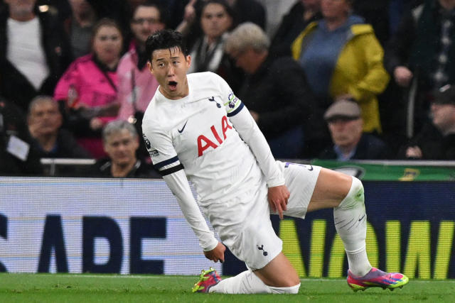 Tottenham Hotspur's Son Heung-Min during the Premier League match News  Photo - Getty Images