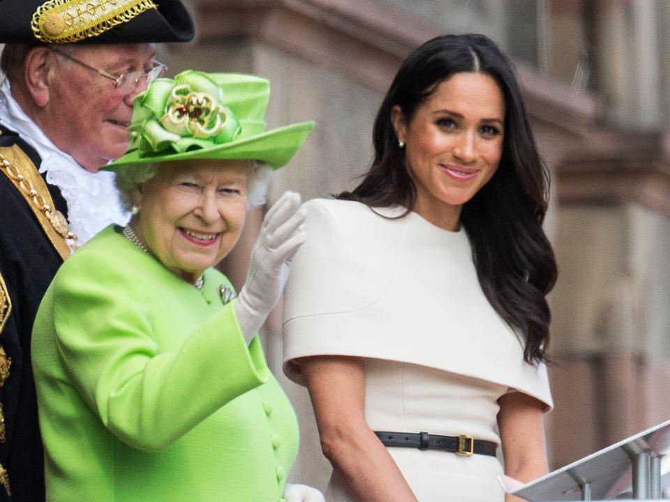 meghan markle queen elizabeth