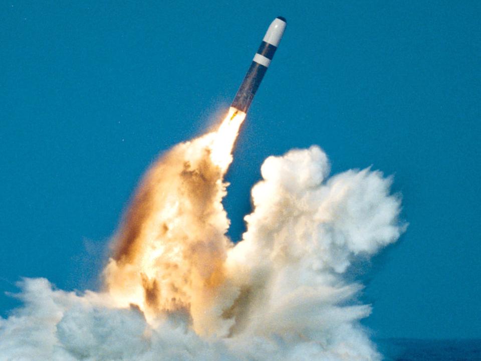 trident ii 2 icbm missile submarine launch GettyImages 51102409