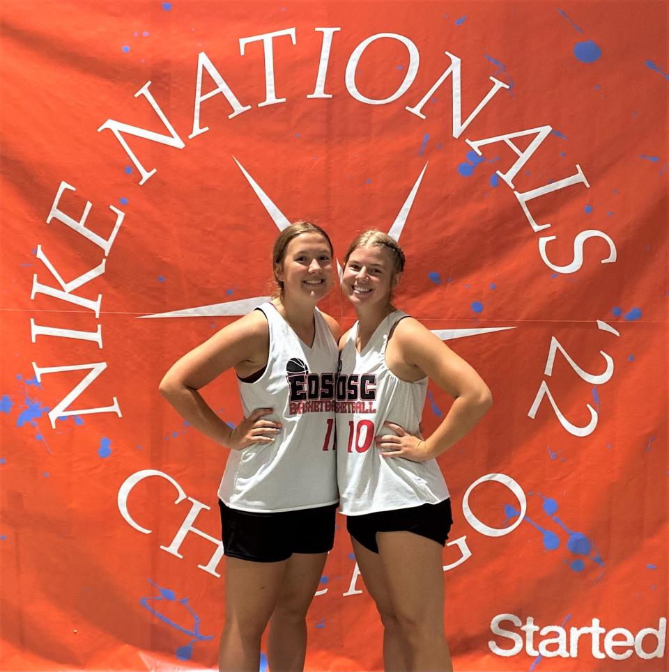 Ridgewood's Kelley Masloski, who will be a senior, and her sister, Kya Masloski, who will be a junior, recently played for the Eastern Ohio Camp All-Star team that competed in the Nike Basketball Tournament of Champions. The team went 4-1 at the event.