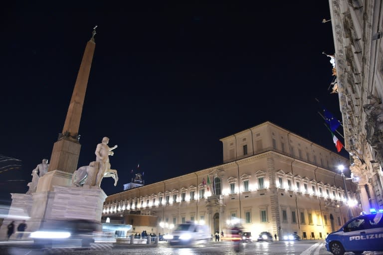 The Quirinale Presidential Palace has said political consultations on forming a caretaker government would begin on 8 December