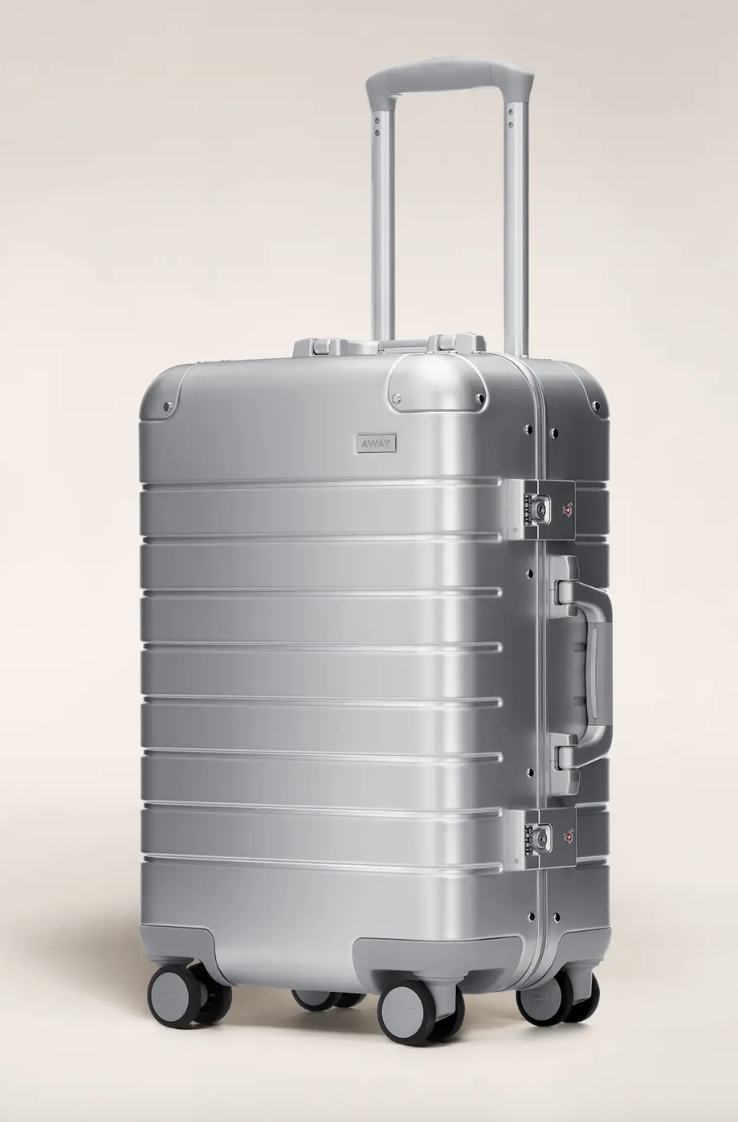 Away aluminum suitcase review