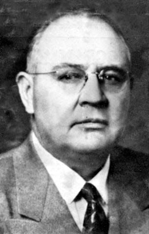 Photograph of Rex Baxter, who was the executive director of the Tri-State Fair from 1941 to 1976.