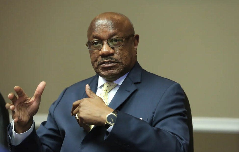 Edison Jackson, former president of Bethune-Cookman University, speaks to The News-Journal Editorial Board in 2016, before he resigned and was sued by the university, which alleged he had defrauded the school. B-CU dropped the lawsuit last year, angering some alumni who want to know who was responsible for a dorm deal gone wrong.