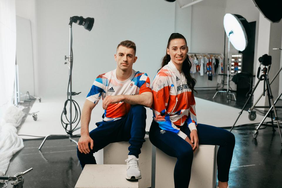 Max Whitlock and Bianca Walkden