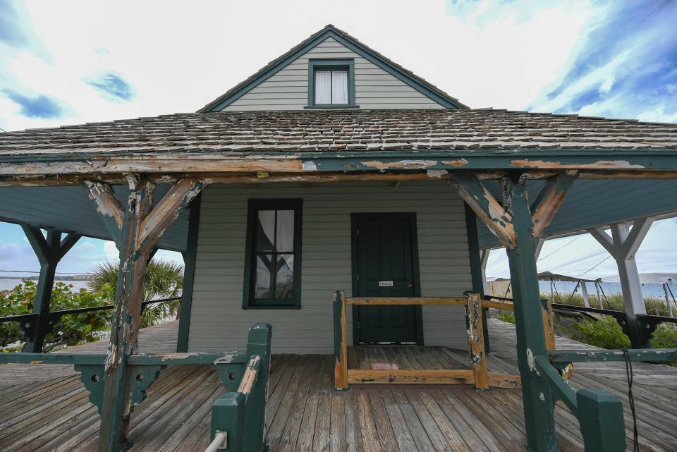Built in 1875, Martin County's oldest building the Gilbert's Bar House of Refuge sits silent on MacArthur Boulevard on the south end of Hutchinson Island as seen on Tuesday, May 3, 2022, in Martin County. Now serving as a museum, the House of Refuge is currently closed to the public and needs restoration work to preserve the historic treasure.