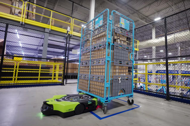 Takes Steps Toward Warehouse Automation - WSJ