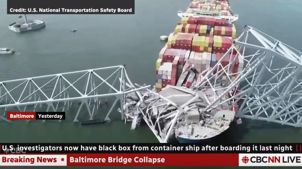 Bridge Collapse Impacts Stolen Car Shipments