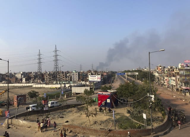 Delhi riots from a distance