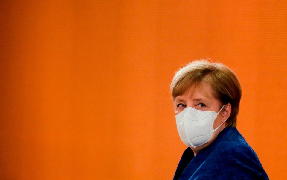 Angela Merkel - MARKUS SCHREIBER /AFP