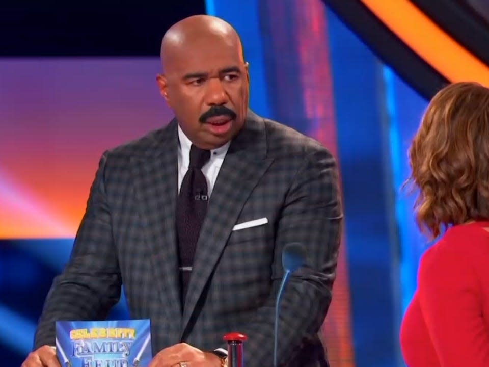 steve harvey family feud