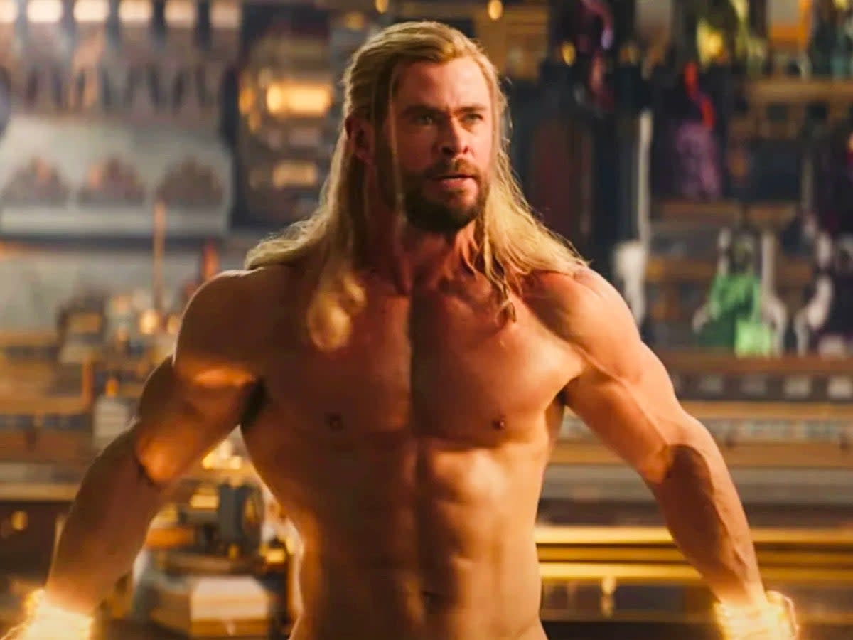 Chris Hemsworth has undergone drastic physical transformations while playing Thor (Marvel Studios)