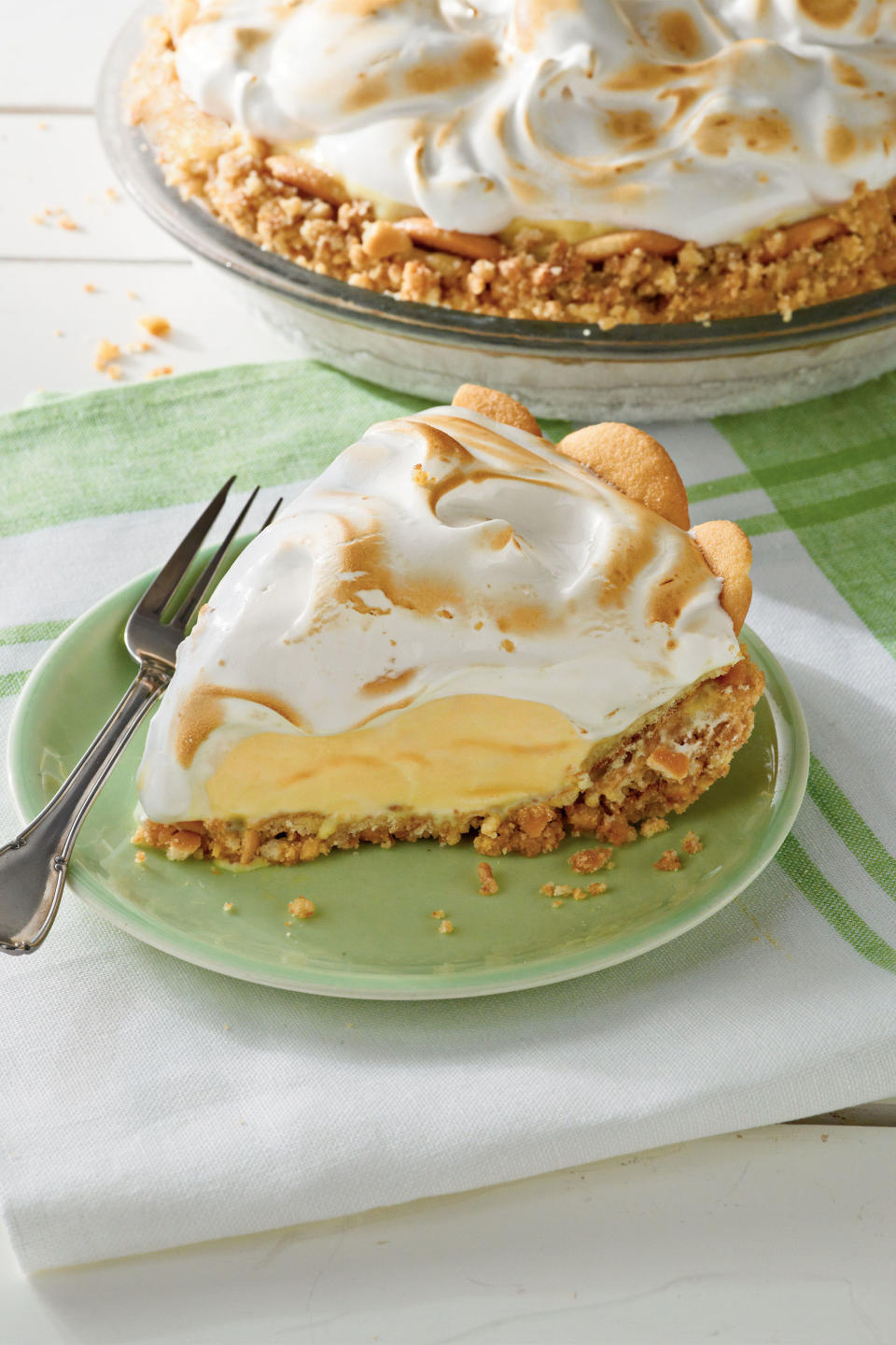 Lemon Meringue Ice-Cream Pie