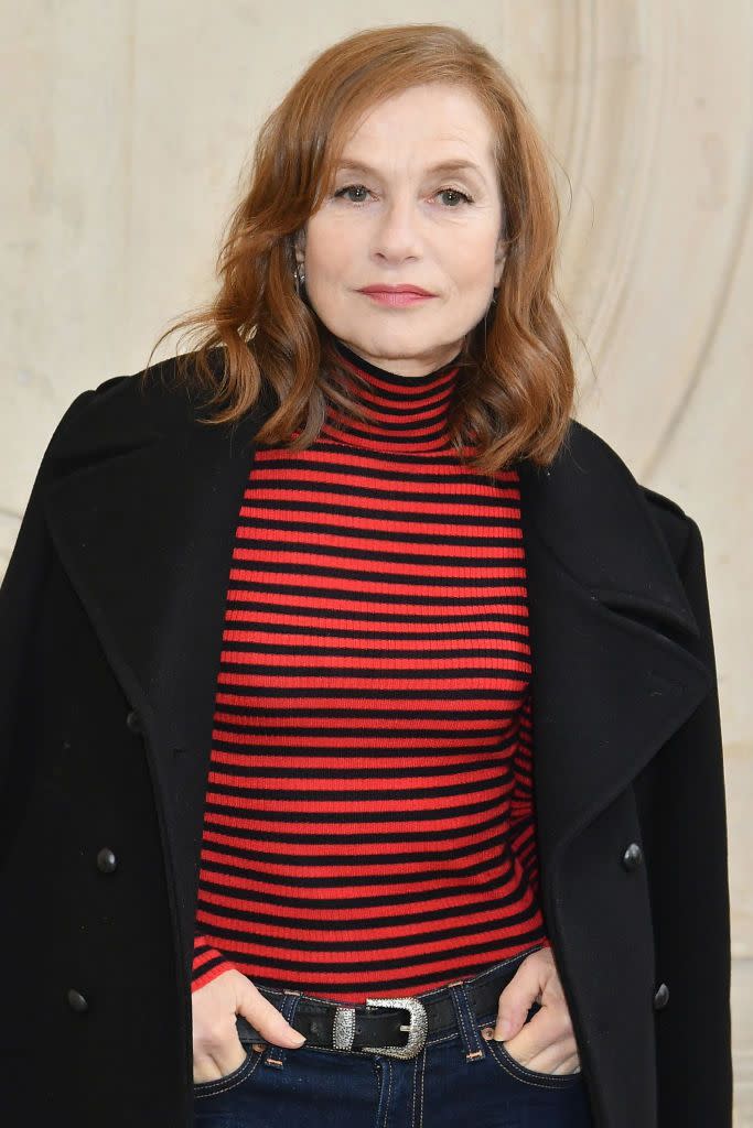 short haircuts for older women isabelle huppert