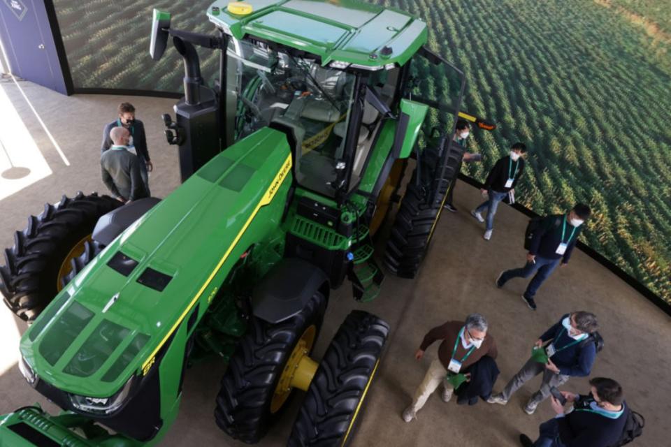 John Deere's UK sales have soared as demand for equipment returns