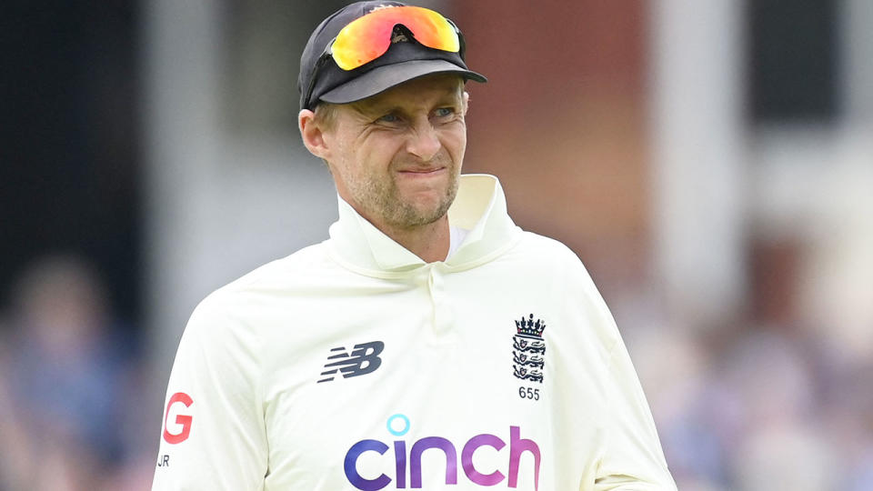 Seen here, England captain Joe Root during the second Test against India. 