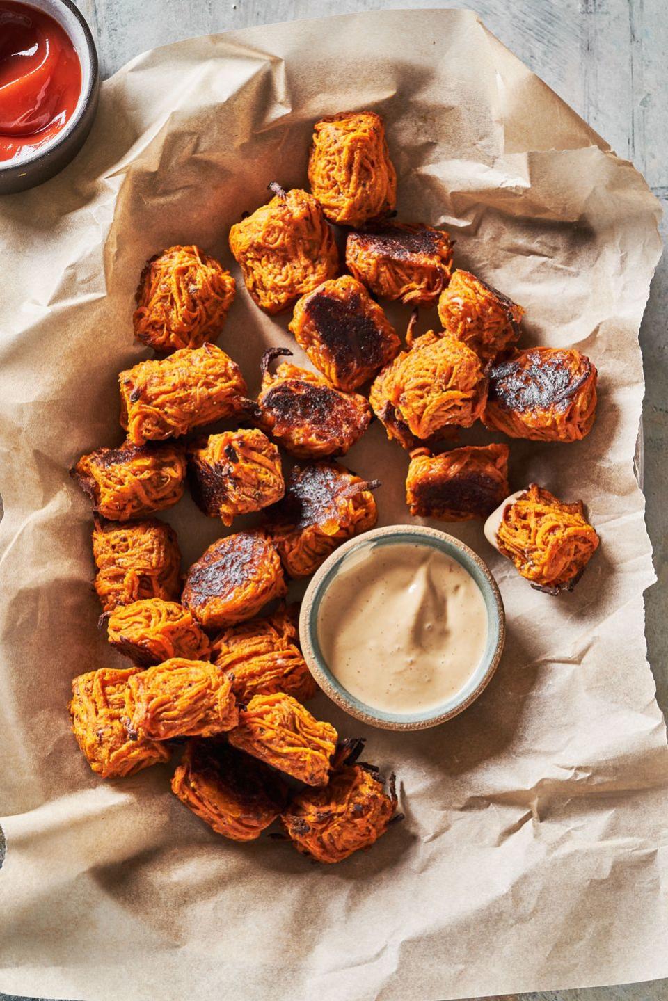 Cajun Sweet Potato Tots