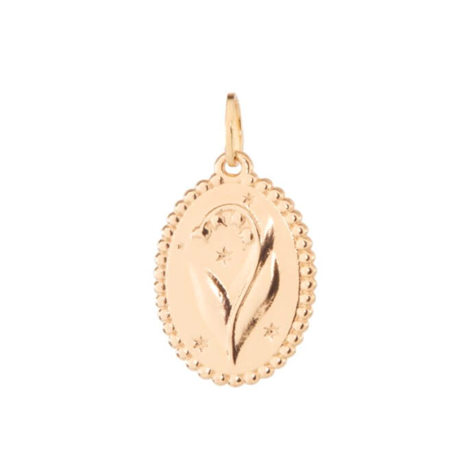 Catbird Jewelry Lily Of The Valley Poem Charm