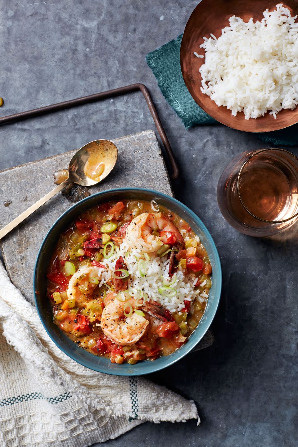 Saucy Creole-Inspired Shrimp