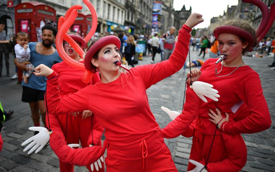 Missing in action: performers at the Edinburgh Fringe - Jeff J Mitchell