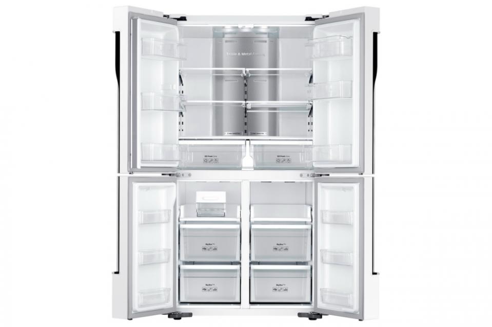 三星全新663公升櫥櫃型三循環多門旗艦系列冰箱超省空間 容量加大機身依然纖薄時尚。