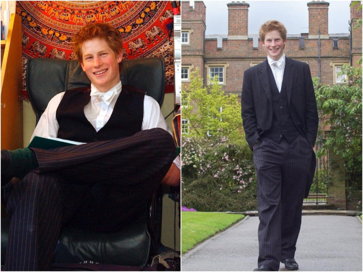 prince harry eton school