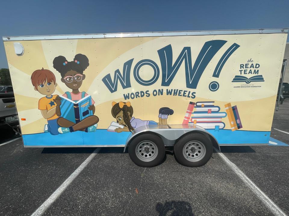 The WOW Wagon on display at First United Presbyterian Church in Jackson, Tenn.