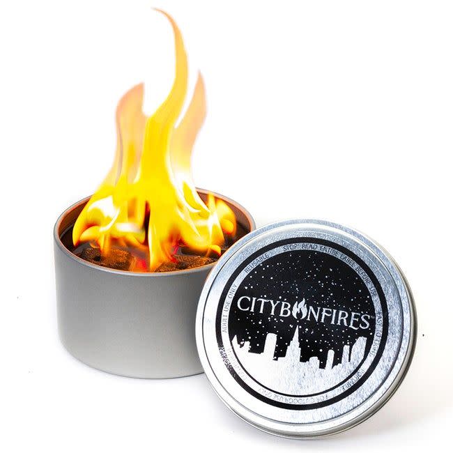 <p><strong>City Bonfires</strong></p><p>citybonfires.com</p><p><strong>$36.95</strong></p><p><a href="https://go.redirectingat.com?id=74968X1596630&url=https%3A%2F%2Fcitybonfires.com%2Fproducts%2Fcity-bonfires%3Fvariant%3D39863310909626&sref=https%3A%2F%2Fwww.goodhousekeeping.com%2Fappliances%2Fg38832023%2Fsmores-makers-machines%2F" rel="nofollow noopener" target="_blank" data-ylk="slk:Shop Now;elm:context_link;itc:0" class="link ">Shop Now</a></p><p>We loved the concept of City Bonfires and found it really fun to be able to light a “campfire” outside (as long as it’s not too windy!). This s’mores maker is <strong>portable, lightweight and extremely easy to take with you wherever you go</strong>. You can buy the portable fire pit by itself, but we liked that the S'mores Night Pack came with a cool lighter, two roasting sticks and a s’mores kit so you can get started ASAP, and we especially liked that no clean-up is required (though it’s a shame the provided sticks aren’t reusable). </p><p>Preheating isn’t required or recommended, but we do advise waiting at least five minutes after you’ve lit the nontoxic briquettes before roasting marshmallows. One tester noted that even though City Bonfires ultimately produced decent s’mores, the deposit from the soy wax wasn’t appetizing and gave marshmallows a black appearance. We also found that marshmallows took a few minutes longer to roast than with other s’more makers. </p><p><strong>Marshmallow score:</strong> 3<strong><br>Total time:</strong> 10 minutes</p>