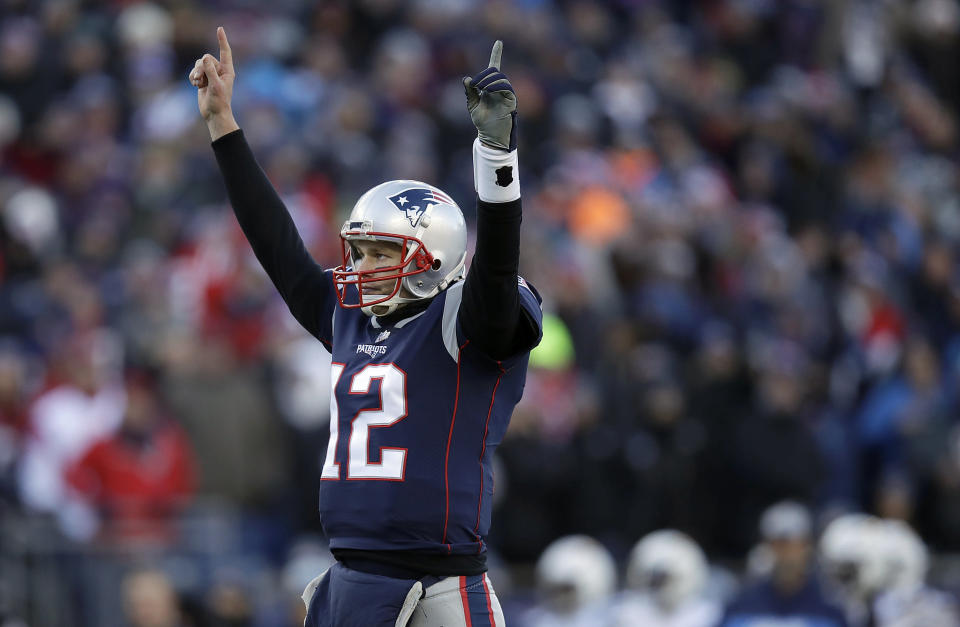 It's good: A Massachusetts fourth grader made a portrait of New England Patriots quarterback Tom Brady using nearly 1,000 Rubik's Cubes. (AP) 