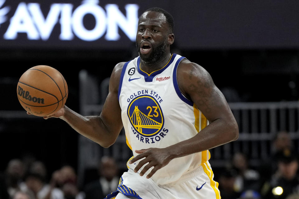 Draymond Green suffered the ankle injury during a pickup game at Chase Center earlier this week. (Photo by Thearon W. Henderson/Getty Images)