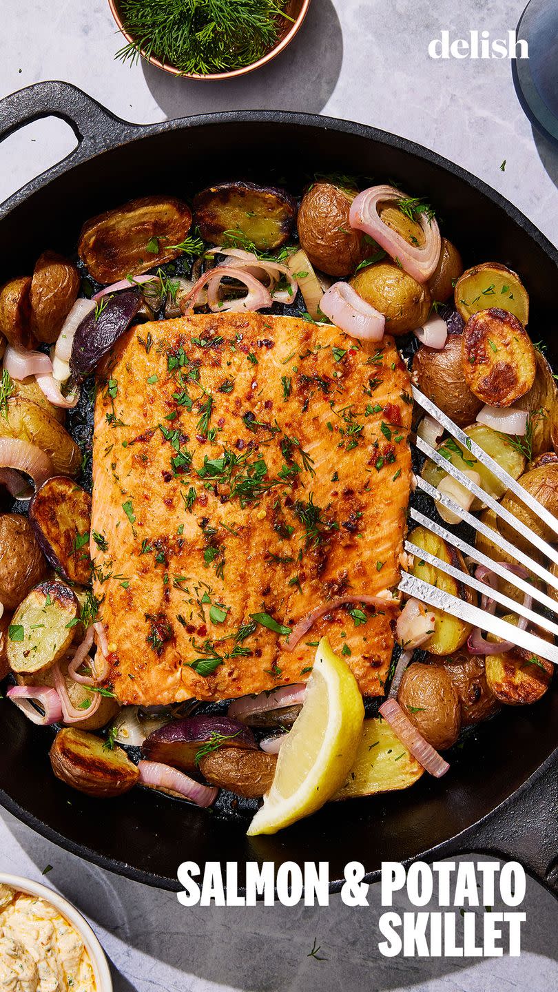 Salmon & Potato Skillet