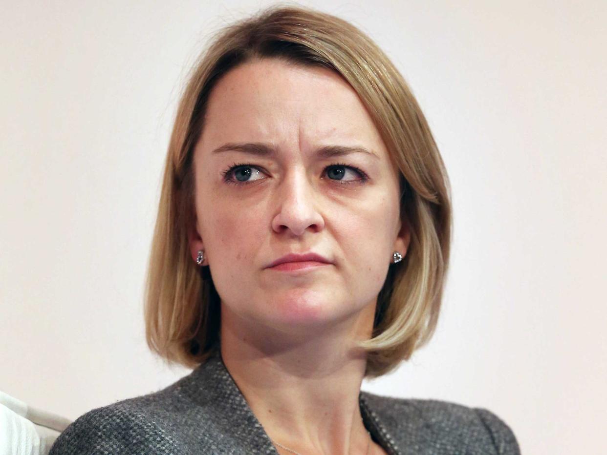 BBC political editor Laura Kuenssberg has been criticised for her online behaviour: Getty