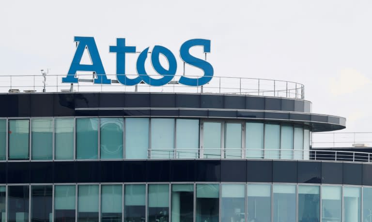 Le siège d'Atos à Bezons, près de Paris, le 26 avril 2024 (Ludovic MARIN)