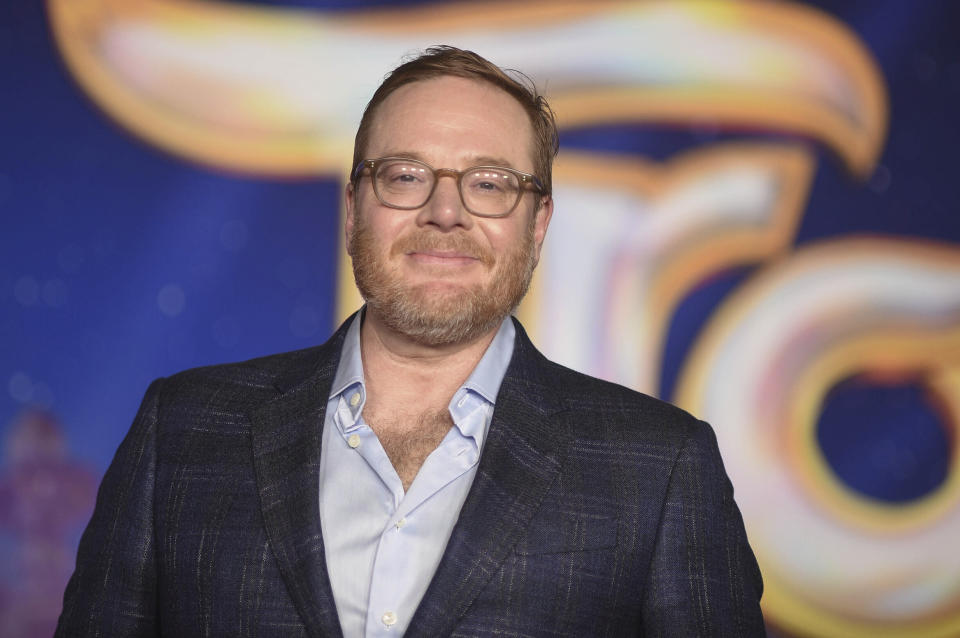 El director Walt Dohrn llega al estreno de "Trolls Band Together" el miércoles 15 de noviembre de 2023 en el Teatro Chino TCL en Los Angeles. (Foto Richard Shotwell/Invision/AP)