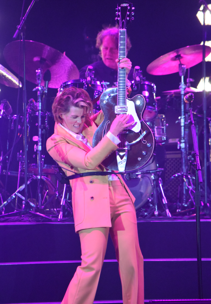 Brandi Carlile on night 1 at the Gorge, June 9, 2023 (Chris Willman/Variety)