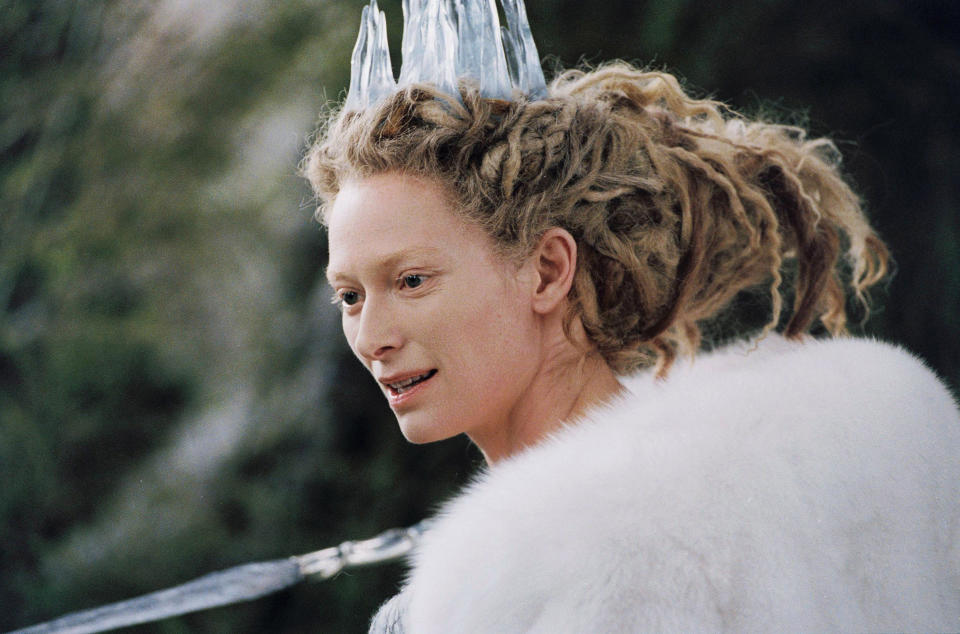 Tilda Swinton played the White Witch in Disney's The Lion, The Witch and the Wardrobe. (Alamy)