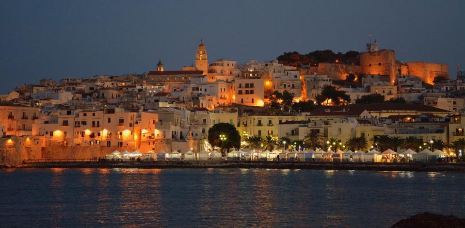 vieste, apulia, italia, playa, mar, costa