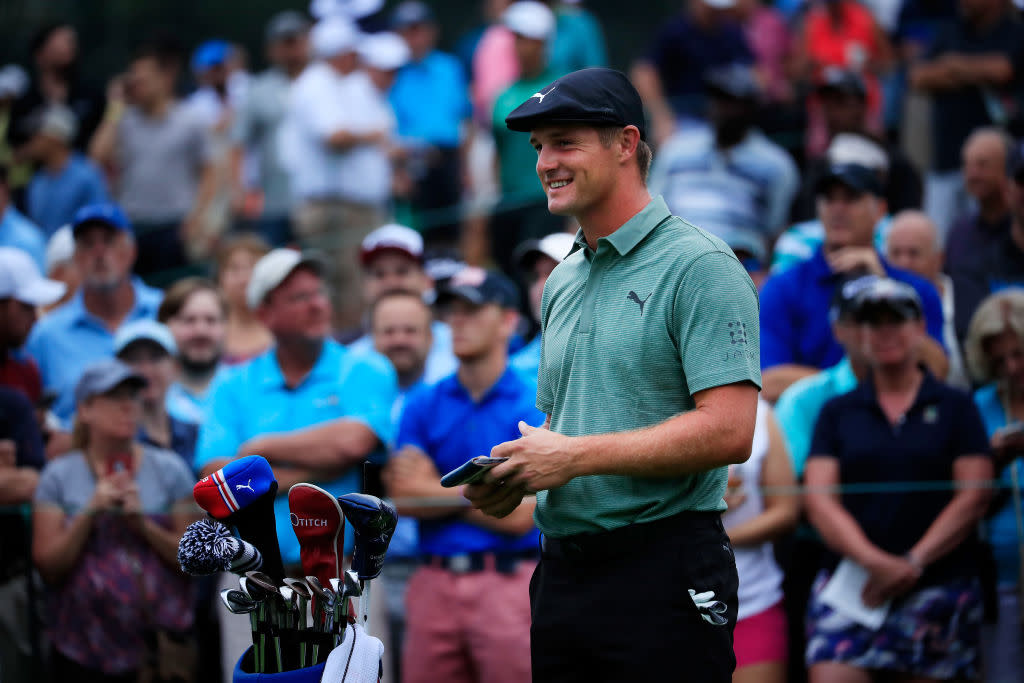 Bryson DeChambeau is rolling into the Tour Championship. (Getty)