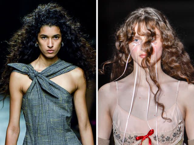 <p>Getty Images</p> From left: Bottega Veneta, Simone Rocha.