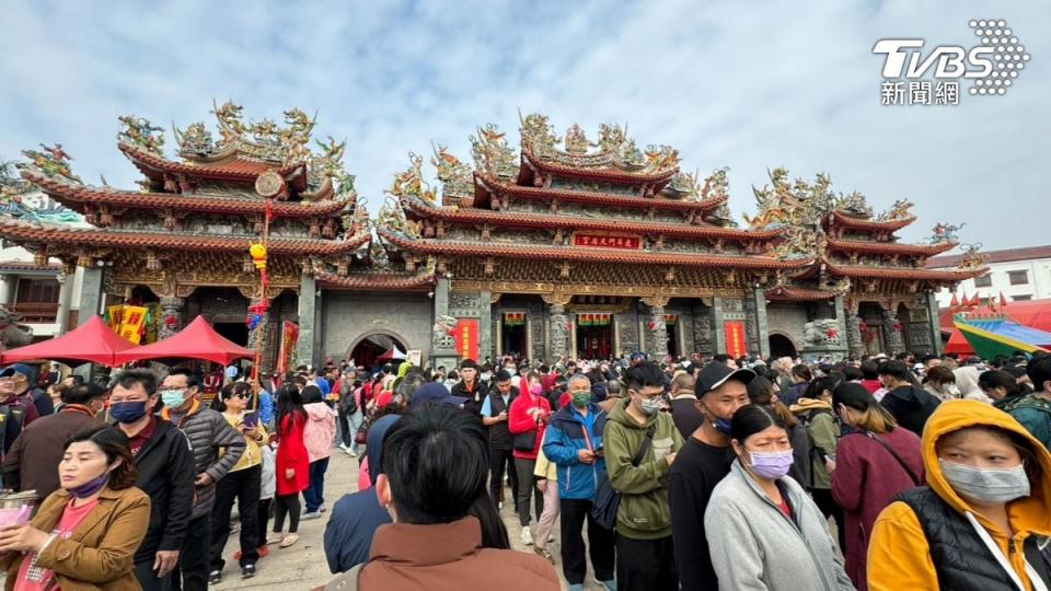 北汕尾鹿耳門天后宮。（圖／林雅婷攝）