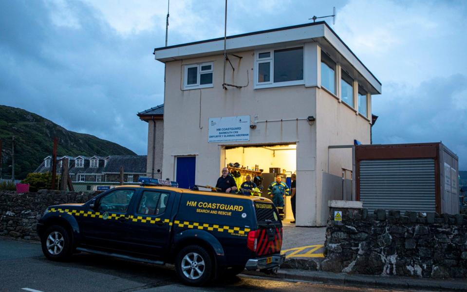 The Coastguard station at Barmouth in northwest Wales