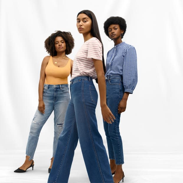 Gap "It's Our Denim Now" campaign. Photo: Tyler Mitchell