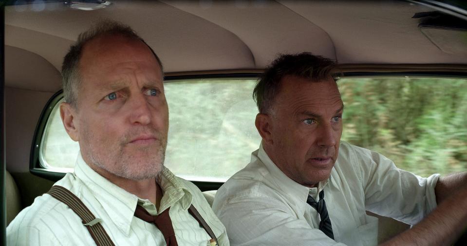 Woody Harrelson and Kevin Costner in 'The Highwaymen'