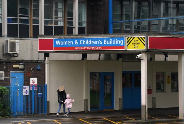 Entrance of the Countess of Chester Hospital