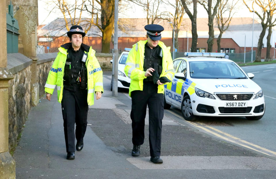 A seven-year-old girl was stabbed to death by a stranger in a Bolton park on Mother's Day afternoon (SWNS)